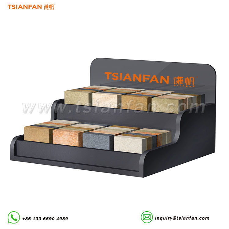 granite sample display counter