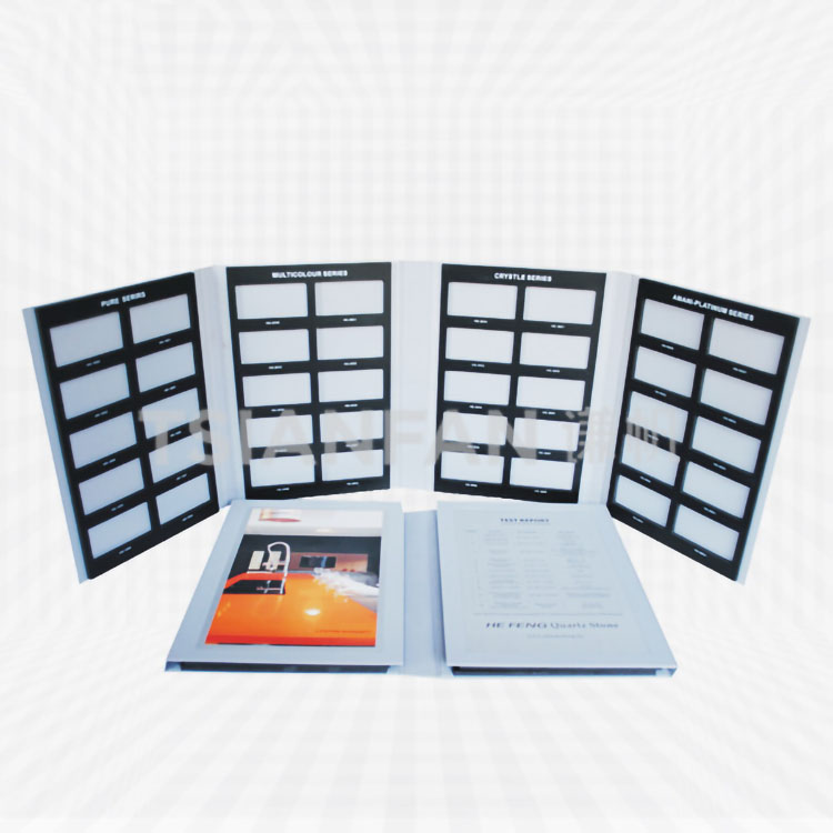 4 plastic marble sample books-py2011