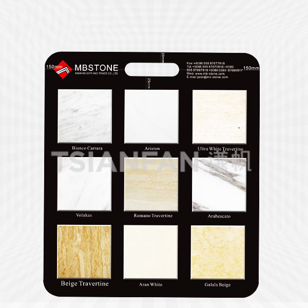 mbstone sample hand display board Metal-ps2033