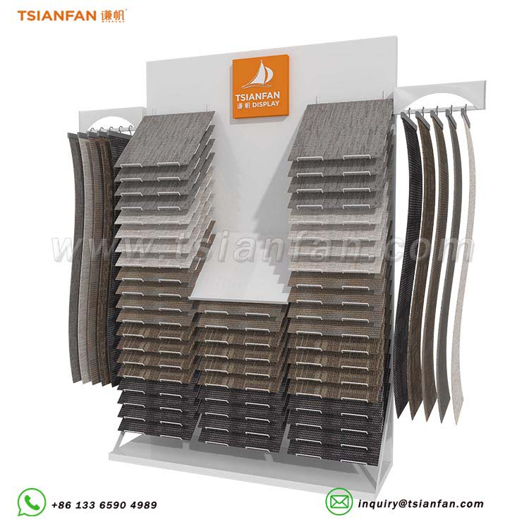 rug sample display rack for showroom-dt109