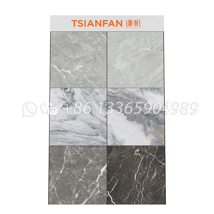 A-Frame 6 Tile Sample Display Stand-CD002