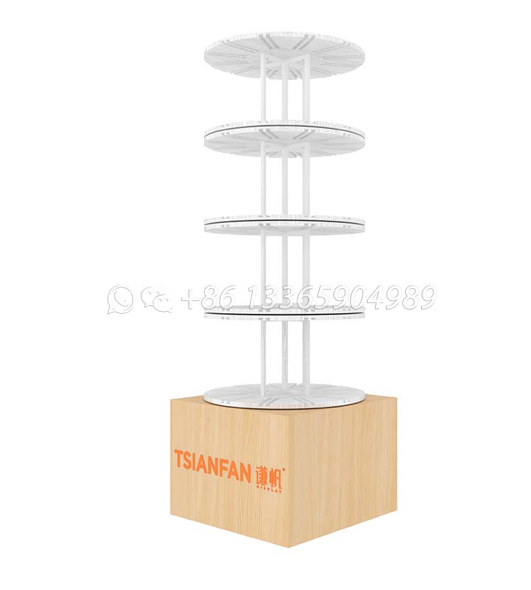 Rotating Cylinder Mosaic Display Rack-ML028