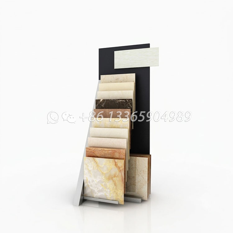 simple ceramic tile display rack, tile stores-e2004
