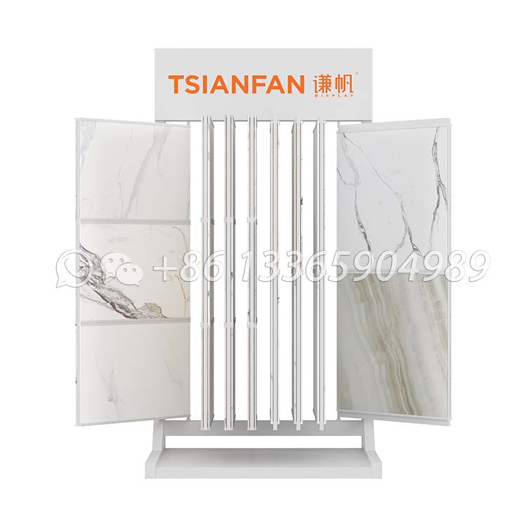 Flip Page Stone Slab Display Rack-CF085 - Image 4