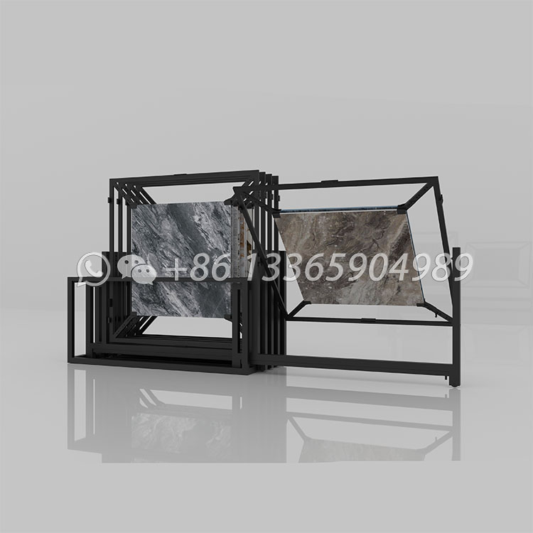 pull-out rotating ceramic tile sample display stand display shelf holder frame-CT602 - Image 3