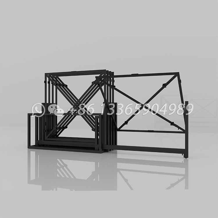 pull-out rotating ceramic tile sample display stand display shelf holder frame-CT602 - Image 4