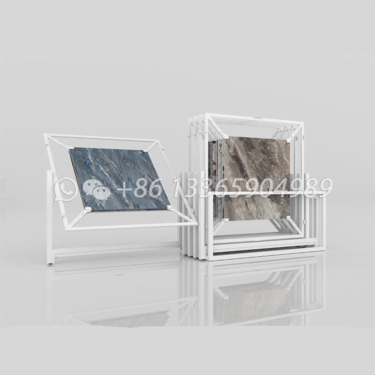 pull-out rotating ceramic tile sample display stand display shelf holder frame-CT602