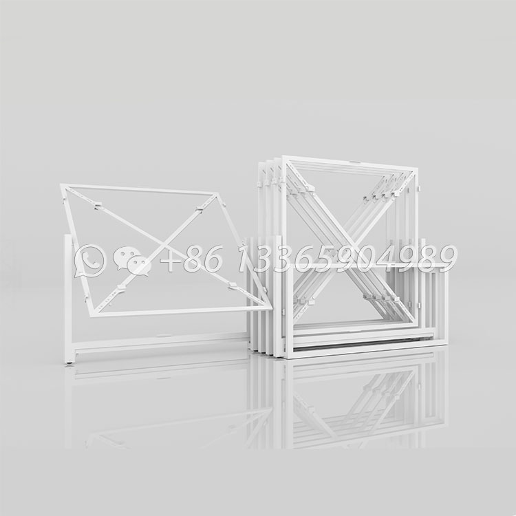 pull-out rotating ceramic tile sample display stand display shelf holder frame-CT602 - Image 2