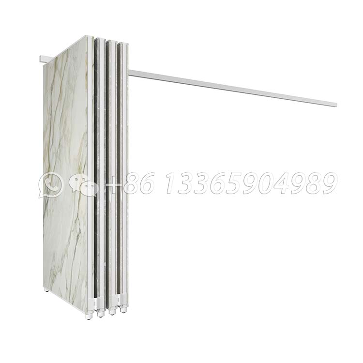 Four-Panel Side-by-Side Stone Slab Display Rack-SD012 - Image 3