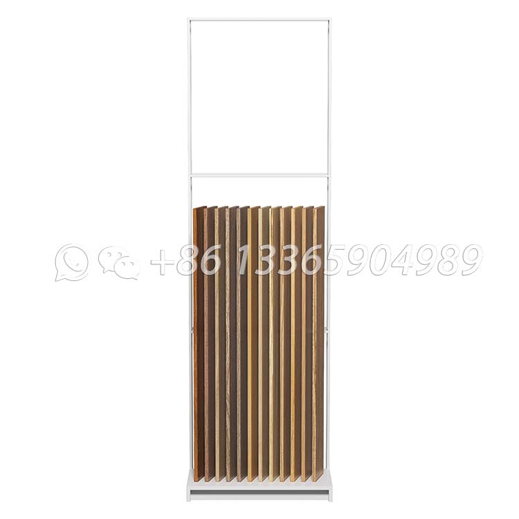 wooden floor slot display stand flooring showroom displays-WE045 - Image 3