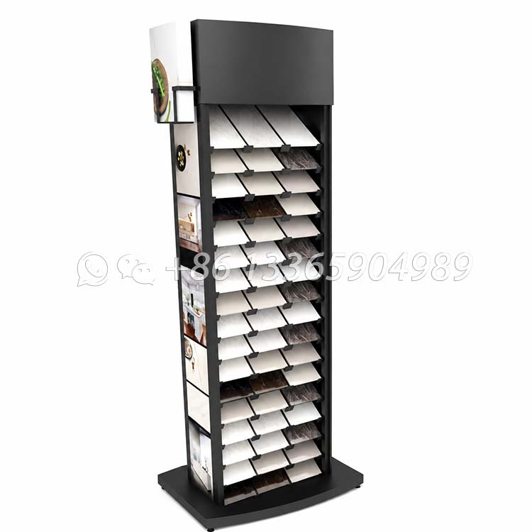 Modern Quartz Stone Display Rack Tile Sample Stand for Showroom-SRL207