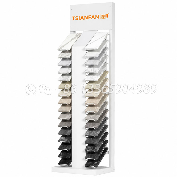 Freestanding Tile Sample Display Rack for Ceramic and Stone Showrooms-SRL936