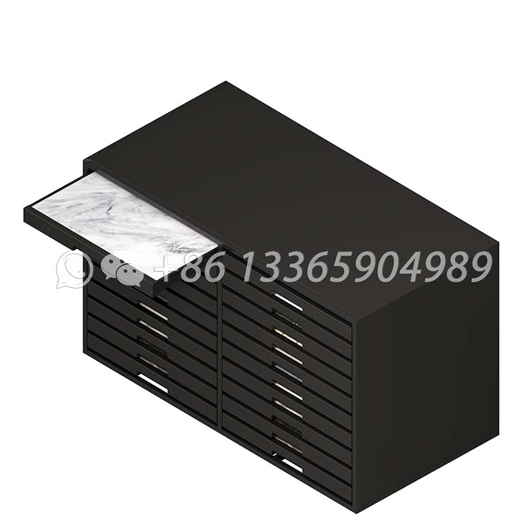 stone tile display drawer exhibition displays 600*600-CC010