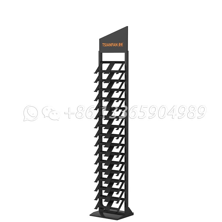 Contemporary artificial quartz stone display stand boutique floor tower-SRL005 - Image 3