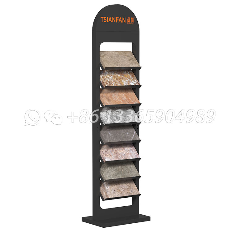 Vertical Tile and Stone Sample Display Stand for Showrooms-SRL018-2