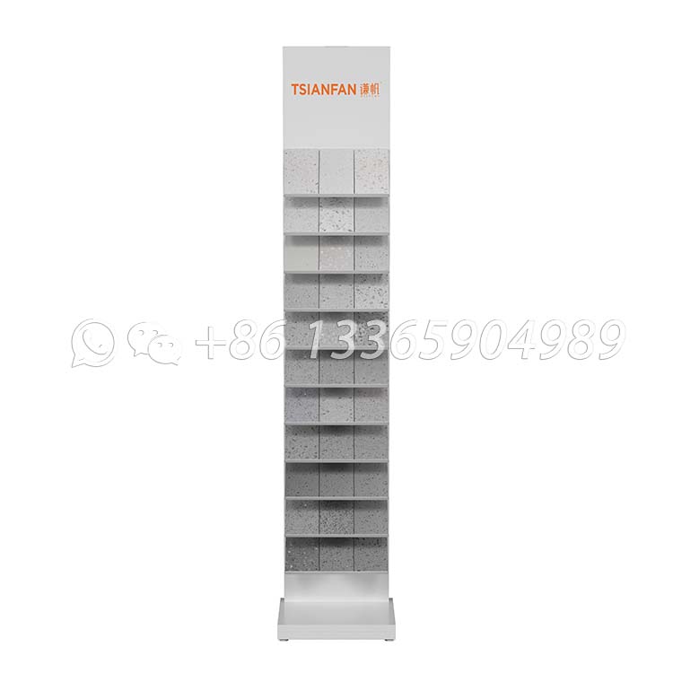 Artificial stone display rack metal display rack for exhibition hall-SRL087 - Image 3