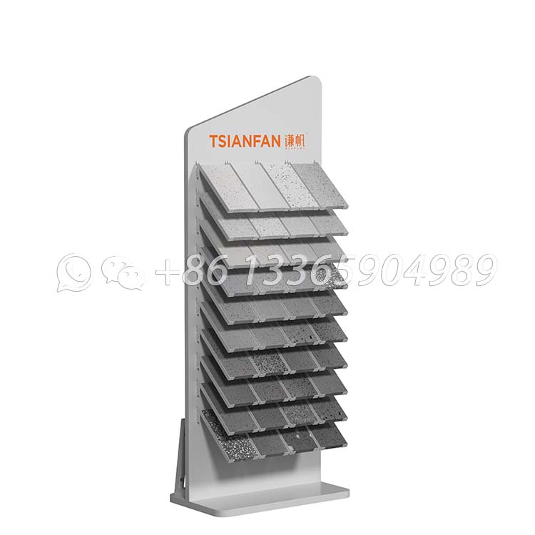 Vertical Tile Sample Display Rack Multi Layer Stone Display Stand-SRL110
