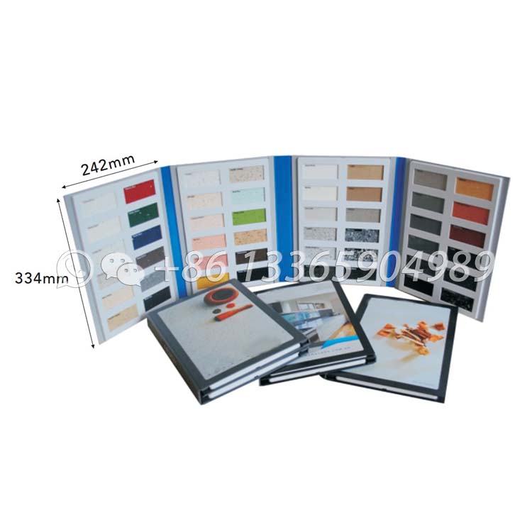 cheap plastic marble sample book portable PY-B