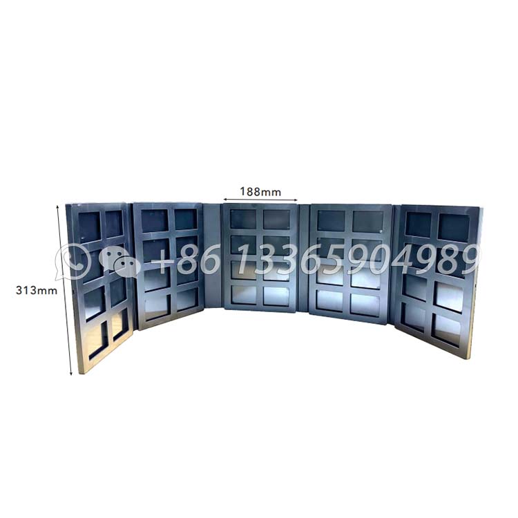 Custom 5‑Fold Tile Sample Book, Multi‑Pocket Marble Stone Ceramic Sample Display Catalogue-PY-L