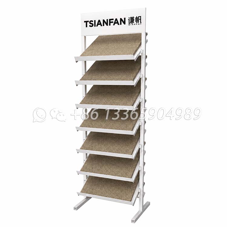 Multi Layer Stone Tile Sample Display Rack for Showroom-SRL013