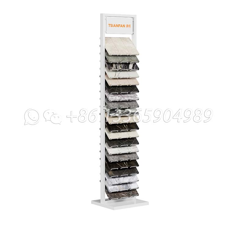 quartz sample display rack flooring showroom design ideas-SRL103