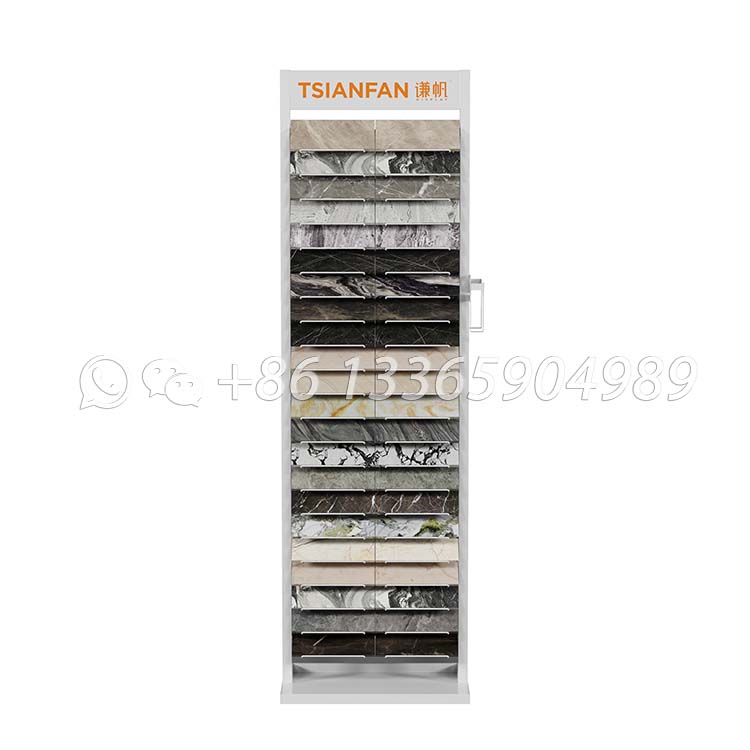 Freestanding Tile Sample Display Rack for Ceramic and Stone Showrooms-SRL018-1 - Image 4