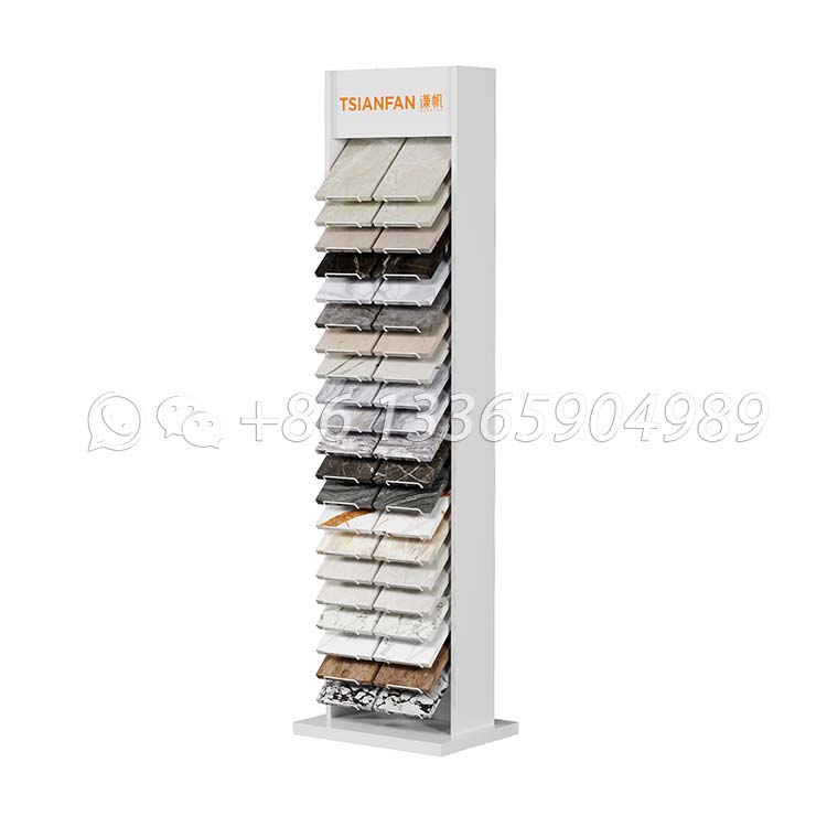 premium granite slab display racks durable stone tile display stand-SRL128