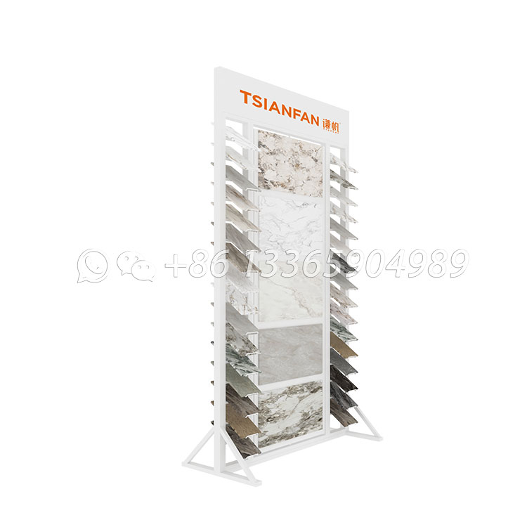 Freestanding vertical tile rack with adjustable slots-SRL954 - Image 3