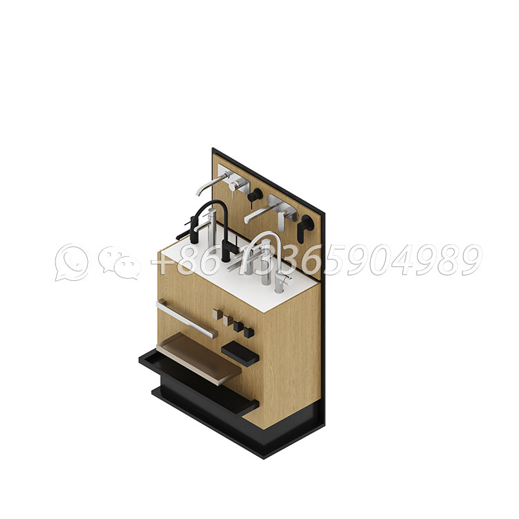 sample faucet display stand countertop display rack-VS185 - Image 4