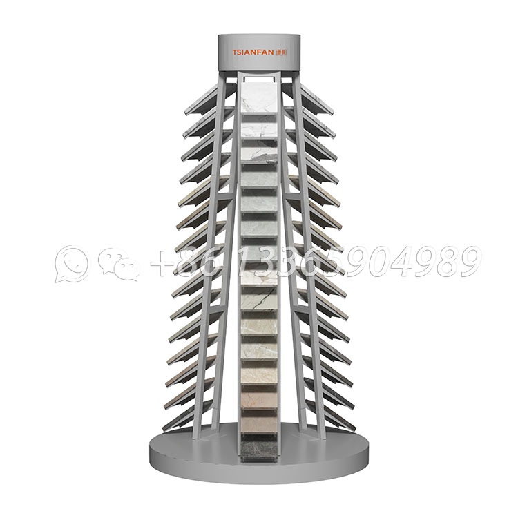 Quartz Display Rack Granite Display Tower Sample Display-SRL147 - Image 3