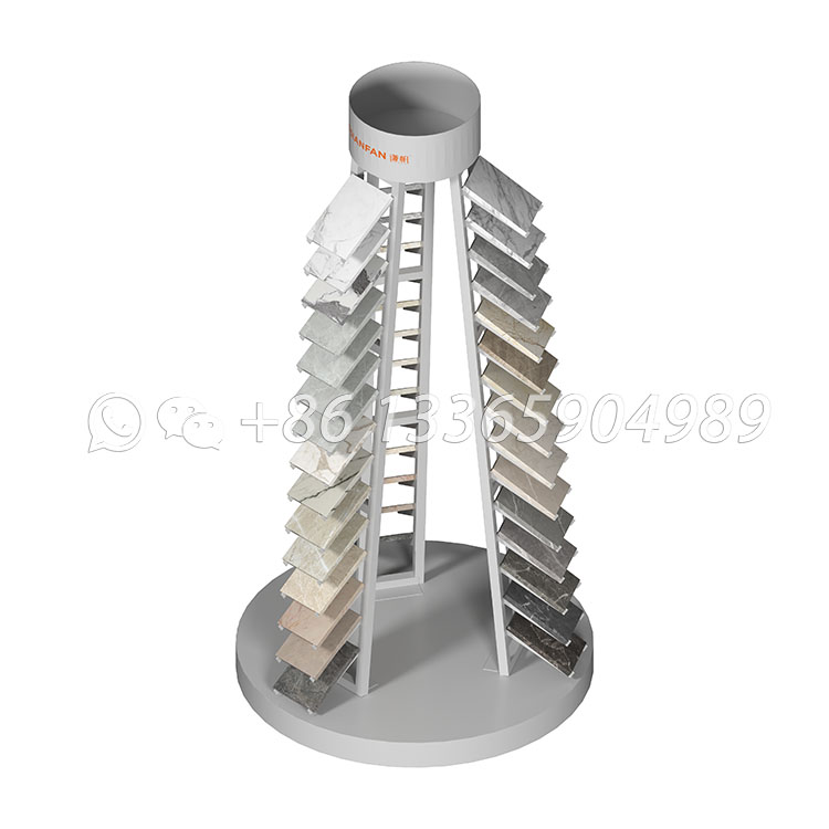 Quartz Display Rack Granite Display Tower Sample Display-SRL147