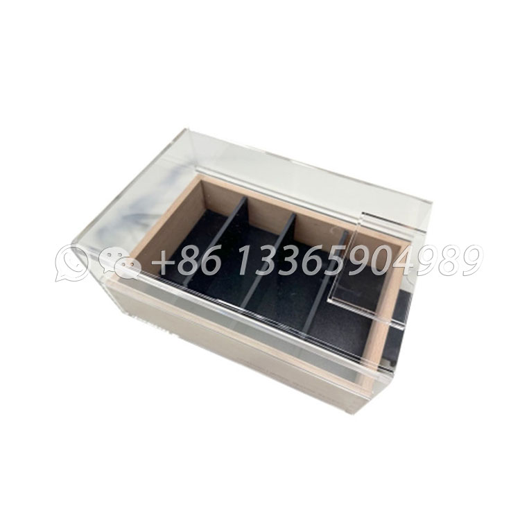 Clear Plastic Sample Box for Stone & Tile Samples | Custom Sample Case-PL011