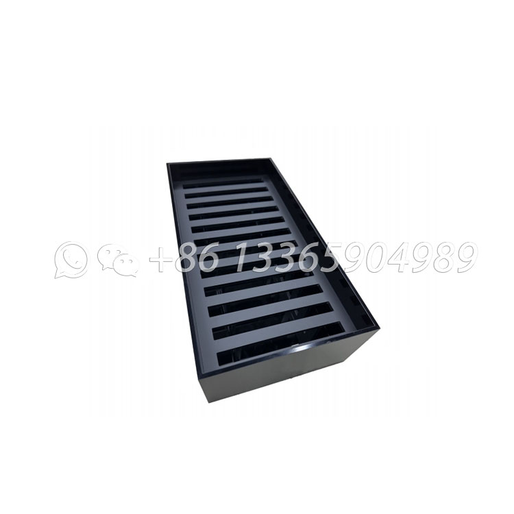 Black Plastic Sample Tray for Stone Tile and Material Display-PL015